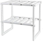 Expandable Under Sink Storage 2 Tiers