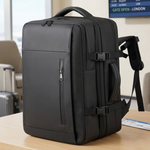 Traveling Bag Vacuum Compression With Air Pump Device 17-Inch Backpack, Waterproof Oxford Fabric